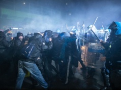 Gorąco w Mediolanie. Policja w akcji