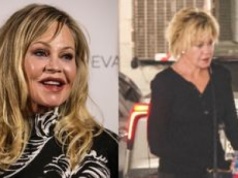 Dawno niewidziana Melanie Griffith w naturalnym wydaniu szwenda się po parkingu (FOTO)
