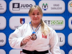 Ola Kocięba na podium w Sarajewie