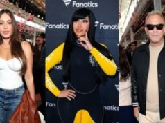 Znane twarze zameldowały się na hucznej imprezie przed Super Bowl: Sofia Vergara, Cardi B, Kevin Costner i inni (ZDJĘCIA)