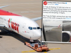 Podczas lądowania przeżyli chwile grozy. Nagle część maszyny odpadła