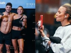 Anna Lewandowska nadaje z kolejnych zawodów u boku PRZYSTOJNEGO TRENERA. Robert będzie zazdrosny? (FOTO)