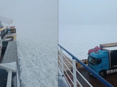 Polski prom utknął w lodzie na Bałtyku. Pomogli Niemcy