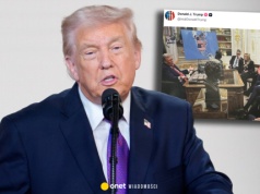 Donald Trump zamieścił przerobione zdjęcie. Nietypowa mapa świata