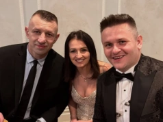 Spotkanie muzyki i sportu. Arek Kopaczewski z Tomaszem Adamkiem