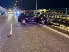 Zablokowana S7 w kierunku Radomia. Trzy osoby trafiły do szpitala