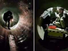 Rura śmierci! 22 wchodzi, jeden wychodzi… (WIDEO)