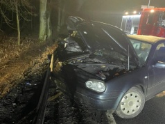 Zderzenie w Jawiszowicach. Trzy poszkodowane kobiety – ZDJĘCIA