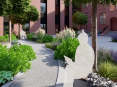 Wyspy zieleni i ścieżki zamiast betonu. Urząd pokazał wizualizacje