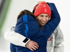 Wręczała medal Tomasiakowi. Jego zachowanie zwróciło jej uwagę