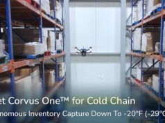 Autonomiczne drony przejmują inwentaryzację w przemysłowych zamrażarkach