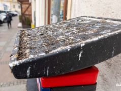 Brudny, jak parkomat w Szczecinie