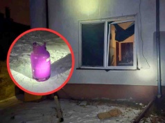 Wybuch butli z gazem w mieszkaniu w Ryczywole