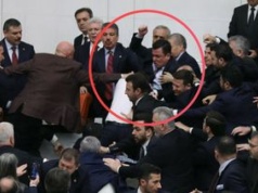 Bijatyka w tureckim parlamencie. Pięści poszły w ruch, są nagrania