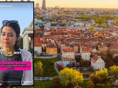 Przeprowadziła się z Kazachstanu do Polski. 