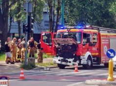 Ponad 40 zdarzeń z udziałem samochodów straży pożarnej na Śląsku