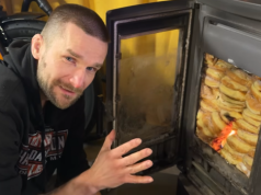 AdBuster napalił w piecu pączkami. Sprawdził, czy wyjdzie taniej niż pellet