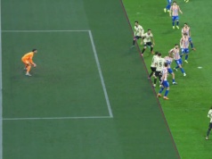 Na milimetry. To dlatego nie uznali gola Barcelonie