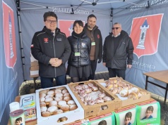 Akcja Urzędu Miasta w Wieluniu i wieluńskich cukierni dla Maksia Mazurka (zdjęcia)