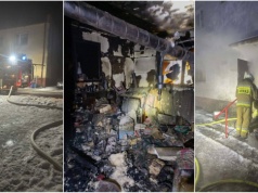 Pożar mieszkania w gminie Stara Kiszewa. Śmierć poniosła jedna osoba