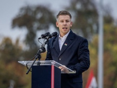 Nagrali lidera węgierskiej opozycji i jego partnerkę. Magyar reaguje