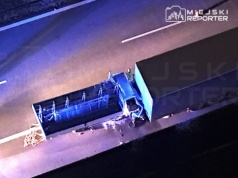 Poważny wypadek na autostradzie A2. Zablokowany ruch w stronę Warszawy