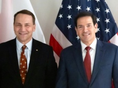 Wicepremier Radosław Sikorski spotkał się z amerykańskim sekretarzem stanu Marco Rubio