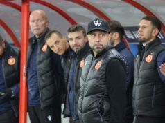 Trener Widzewa jest świadomy krytyki. "Gramy sami przeciwko wszystkim"