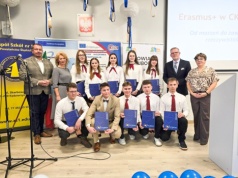 10 lat programu Erasmus+ w CKZiU nr 1 w Raciborzu - dekada doświadczeń, która zmienia przyszłość uczniów