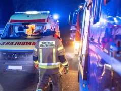 Pożar domu we wsi Wronin. Nie żyje mężczyzna