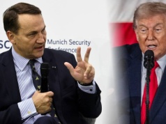 Mocne słowa Sikorskiego o Trumpie. "Ja nie mam portretu Putina w domu"