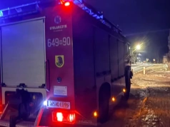 Pożar sadzy w Sokołowie Podlaskim. Strażacy interweniowali na ul. Wesołej