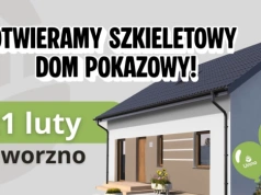 Pierwszy dom pokazowy w technologii szkieletowej w Jaworznie. Unno zaprasza na wielkie otwarcie już 21 lutego!
