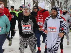 Sportowe emocje w zimowej scenerii. Za nami Bieg Walentynkowy Kraków 2026