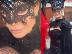 Polska projektantka zrobiła furorę na karnawale w Wenecji. Fikuśne wdzianko przyciągało wzrok