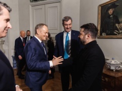 Monachium. Polska i Szwecja to filary bezpieczeństwa. Bohaterski Naród Ukraiński z nagrodą