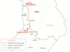 GAZ-SYSTEM: jest komplet decyzji lokalizacyjnych ważnego dla Europy Środkowo - Wschodniej gazociągu