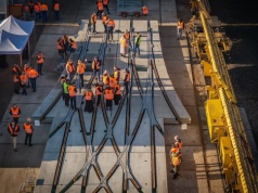 CONTRACK w Poznaniu: I etap zabudowy płyt zakończony