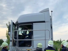 Kierowca ciężarówki zmarł na zawał w trakcie jazdy. Mężczyzna miał tylko 39 lat