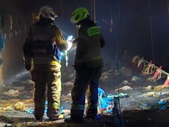 Pożar budynku z 7 tys. zwierząt w środku. Przerażający widok i ogromne straty