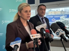 O reformie „Kompas Jutra” mówiła minister edukacji Barbara Nowacka podczas spotkania z nauczycielami w Szewnie