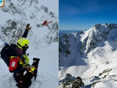Cudowne ocalenie w Tatrach. Turystka spadła z 300 metrów