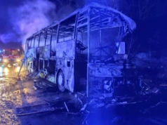 Wracali do Krakowa. Polski autokar spłonął na Słowacji, nie żyje kierowca