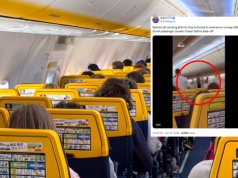 Chaos na pokładzie Ryanaira. Pijany pasażer wszczął awanturę
