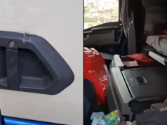 Fałszywy funkcjonariusz wywabił kierowcę z ciężarówki, by umożliwić włamanie