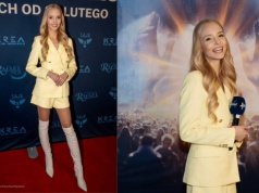 Uśmiechem skradła serca wszystkich. Dziennikarka TV Republika na premierze filmu 