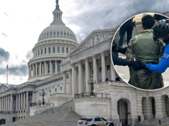 Dramatyczne sceny w Waszyngtonie. Nastolatek z bronią biegł w stronę Kapitolu