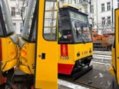 Kolizja tramwajów w Warszawie. Są poszkodowani