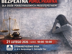 Tydzień Pomocy Osobom Pokrzywdzonym Przestępstwem. Stowarzyszenie ESSA organizuje pomoc prawną