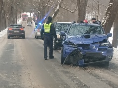 Czołówka na drodze powiatowej pod Olsztynem. Sprawczyni pouczona